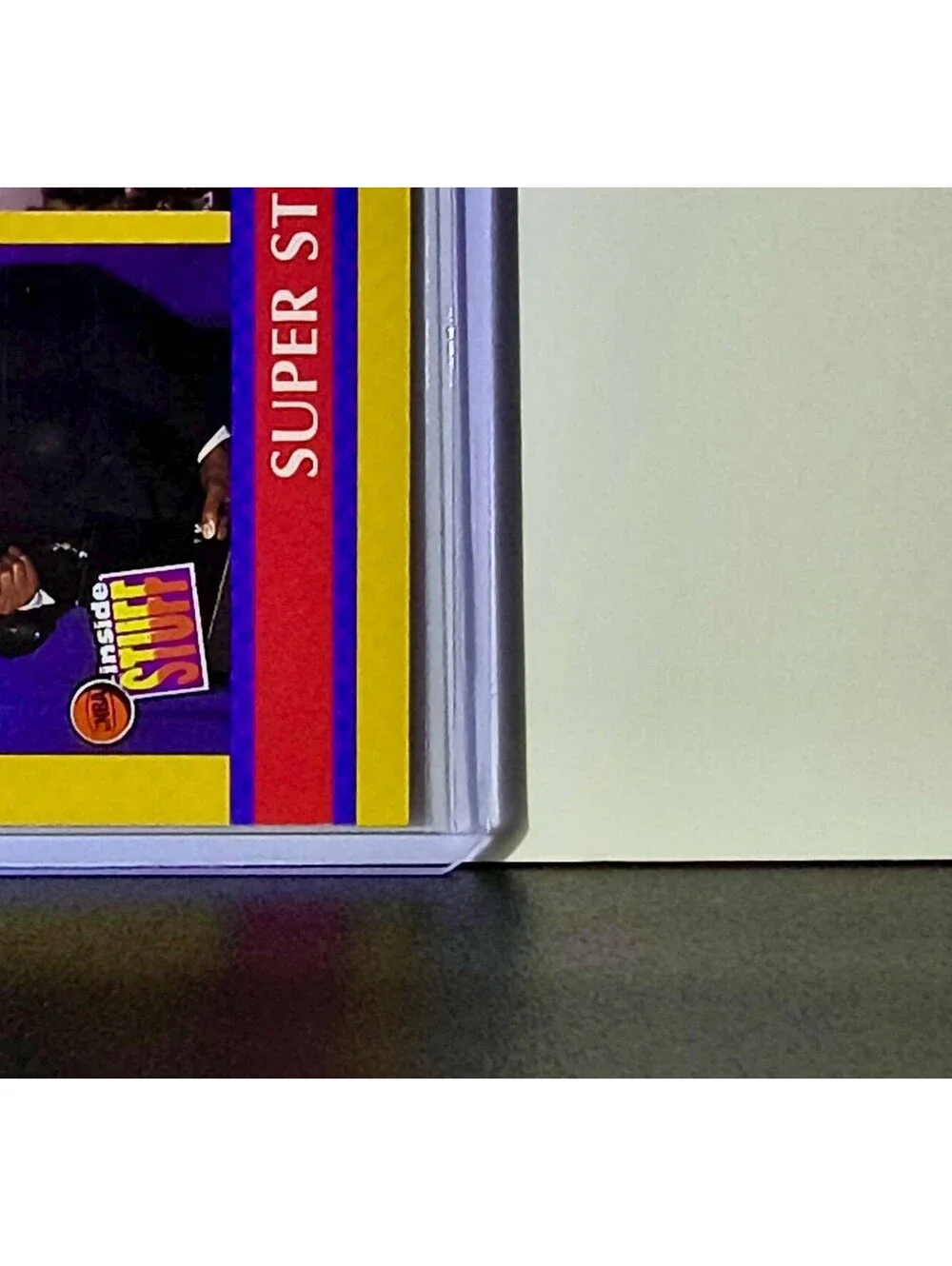 Michael Jordan Magic Johnson 1990-91 NBA Hoops Super Streaks #385 Card Bulls